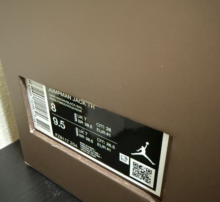 Nike Air Jordan Jumpman Jack Tr Travis Scott Dark Mochas