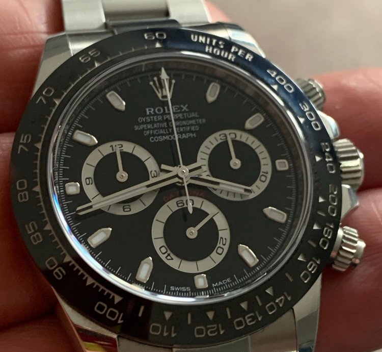 Rolex Daytona 116500ln - 2019 - Black Dial
