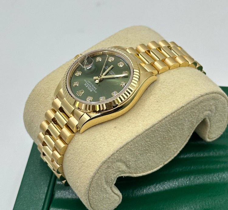 Rolex Datejust 31 278278g Green