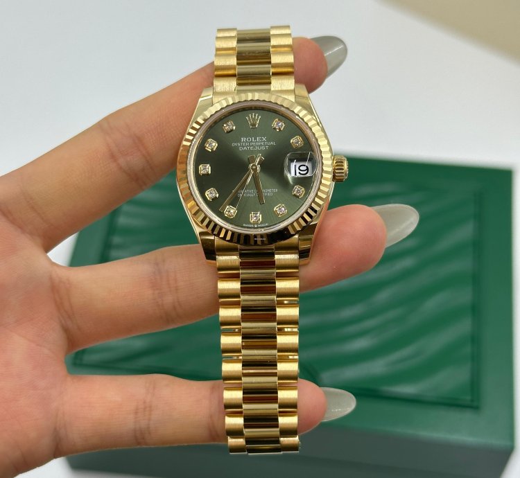 Rolex Datejust 31 278278g Green