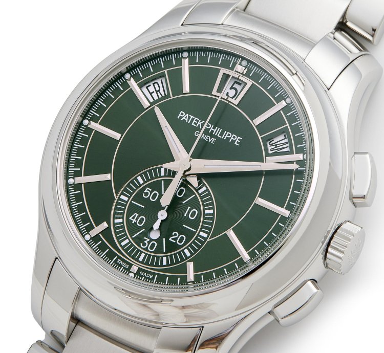 Patek Philippe Annual Calendar Chronograph Complications Stainless Steel 5905 1a-001 - Com003778