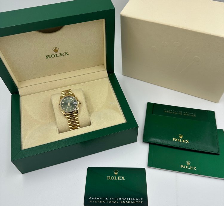 Rolex Datejust 31 278278g Green