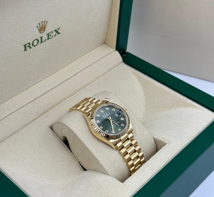 Rolex Datejust 31 278278g Green