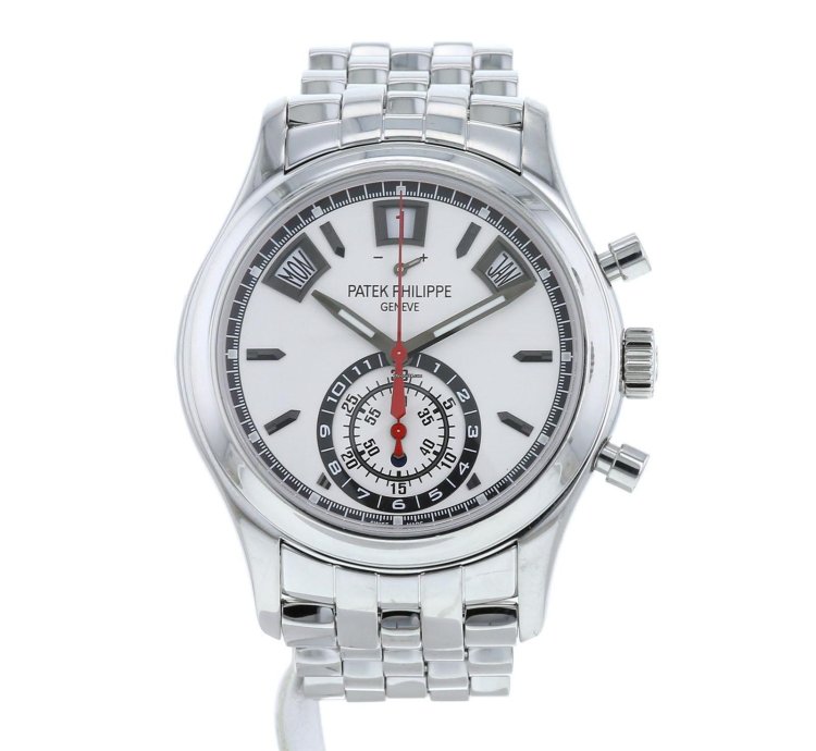 Patek Philippe Annual Calendar Chronograph En Acier Ref
