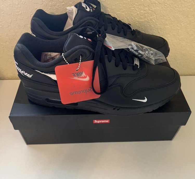 Nike Air Max 1 87 Sp Supreme Black