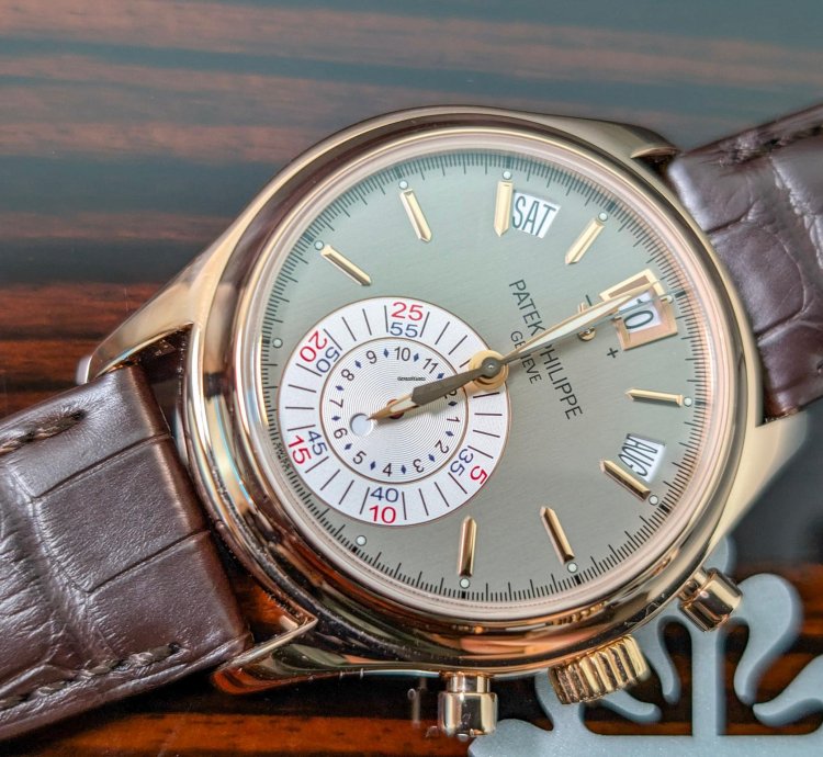 Patek Philippe Annual Calendar Chronograph Flyback Chrono Discontinued 5960r-001 Full Set