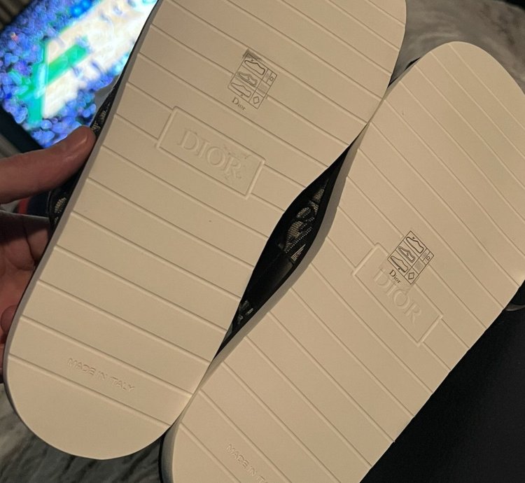 Dior Alpha Oblique Sandals