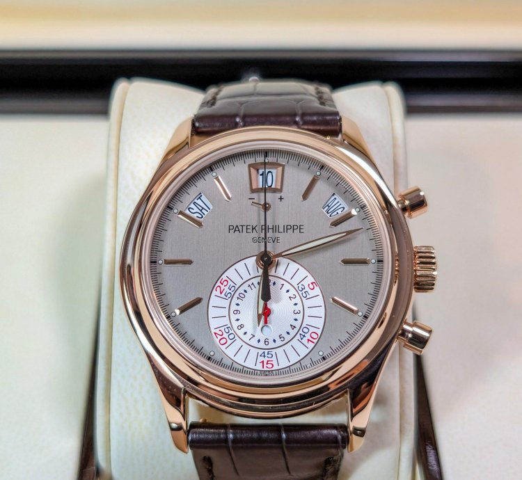 Patek Philippe Annual Calendar Chronograph Flyback Chrono Discontinued 5960r-001 Full Set