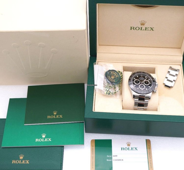 Rolex Daytona 116500ln Automatic Like New Unworn