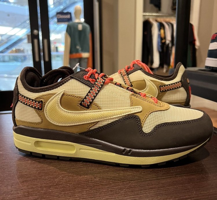 Nike Air Max 1 Travis Scott Cactus Jack Baroque Brown
