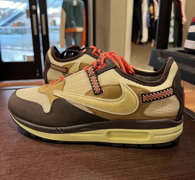 Nike Air Max 1 Travis Scott Cactus Jack Baroque Brown
