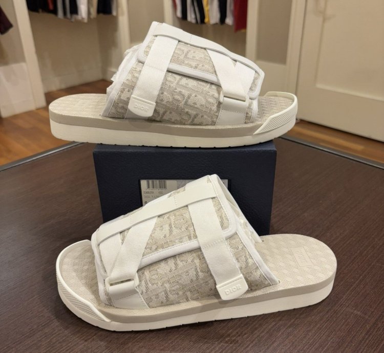 Dior Alpha Slide Off White