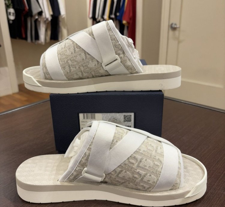 Dior Alpha Slide Off White