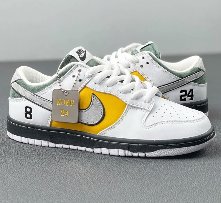 Nike Sb Dunk Low X Kobe 24 White Lf2428-001