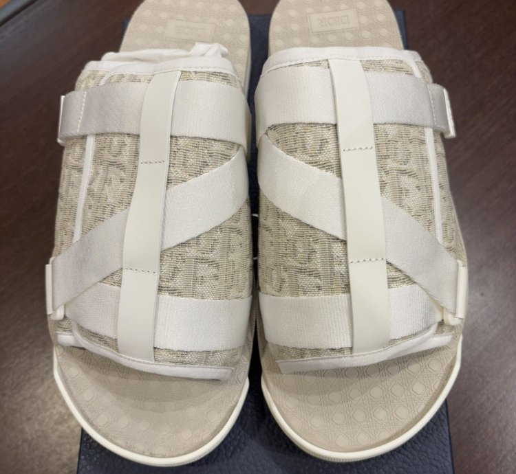 Dior Alpha Slide Off White