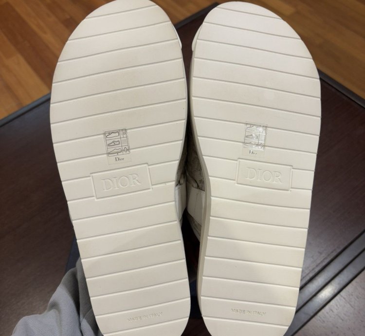 Dior Alpha Slide Off White