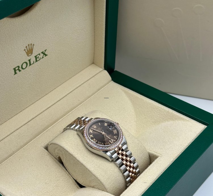 Rolex Datejust 31 278381rbr Chocolate Roman Iv Diamond Jubilee