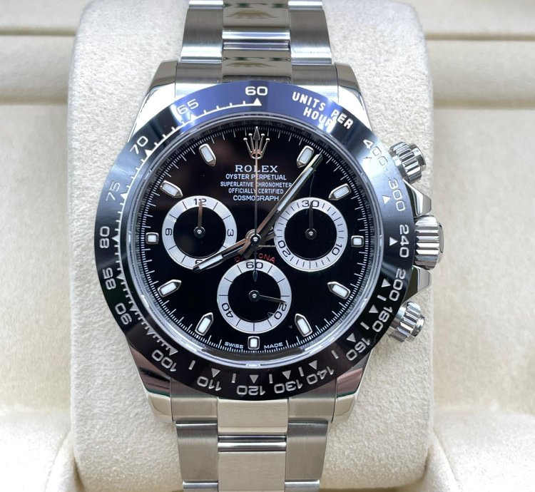 Rolex Daytona 116500ln Black Dial 100 New Unworn Full Set With Box Papers