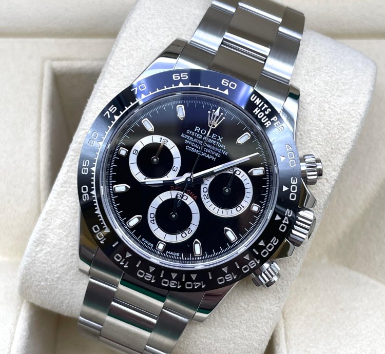 Rolex Daytona 116500ln Black Dial 100 New Unworn Full Set With Box Papers