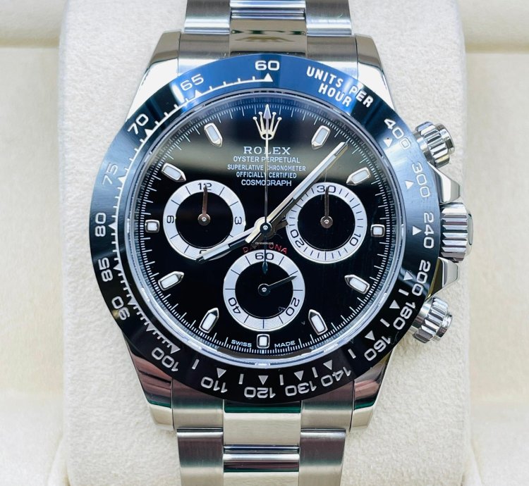 Rolex Daytona 116500ln Black Dial 100 New Unworn Full Set With Box Papers