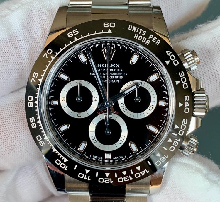 Rolex Daytona 116500ln Black Dial Full Set 2022 Never Worn