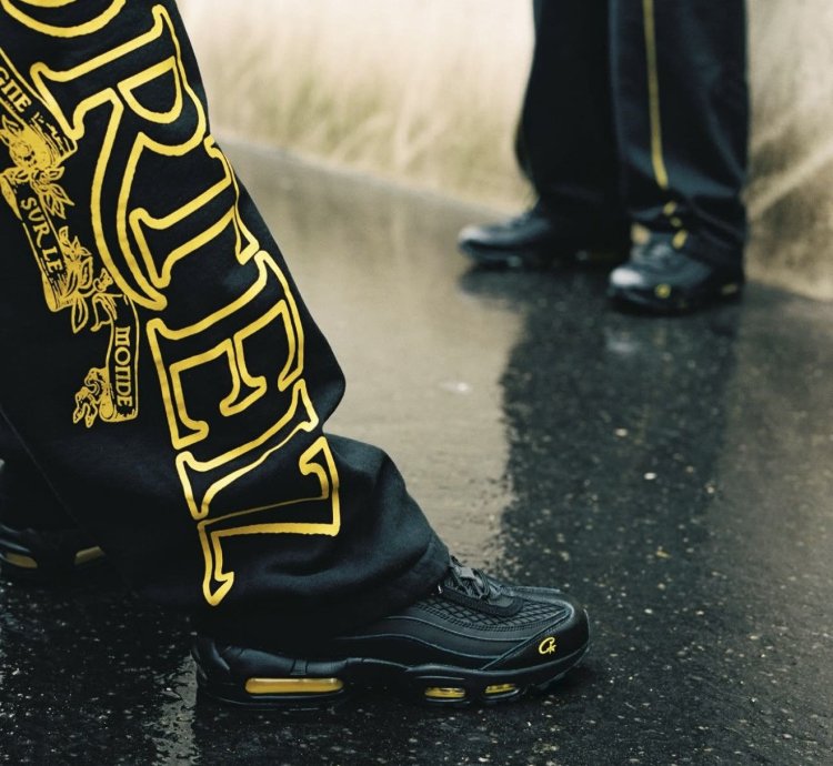 Nike Air Max 95 Corteiz Honey Black Size 9 5