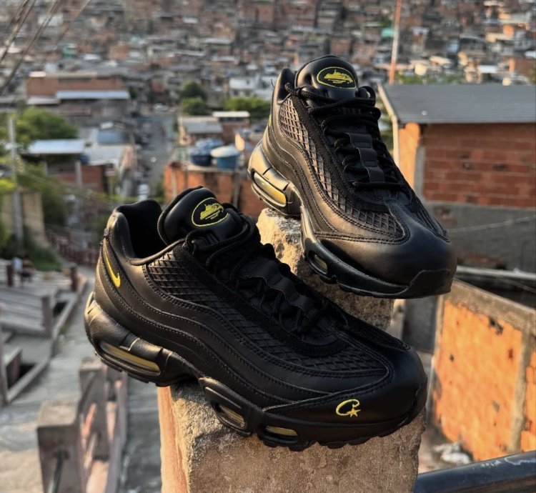 Nike Air Max 95 Corteiz Honey Black Size 9 5