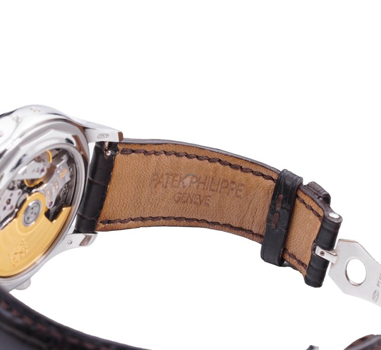 Patek Philippe Annual Calendar Chronograph Flyback Complication Grey Dial Platinum 5960p