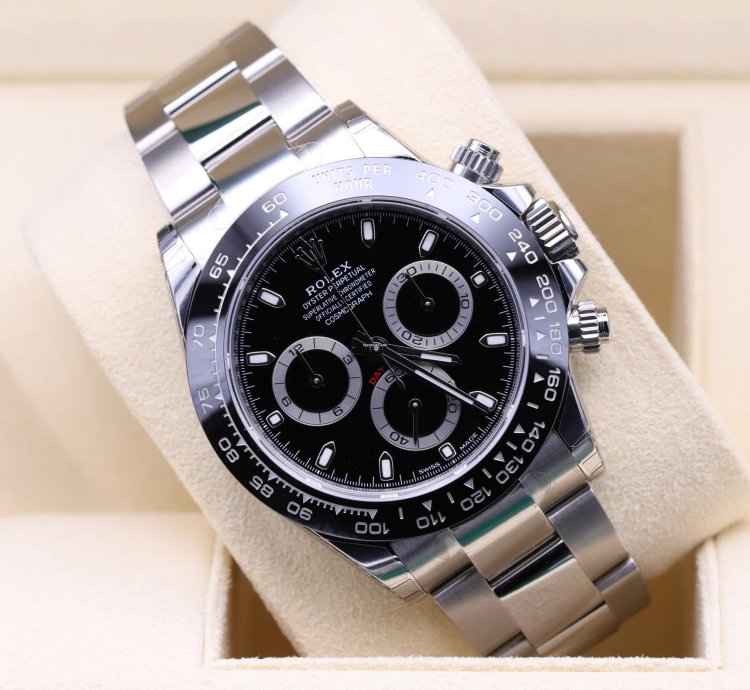 Rolex Daytona 116500ln Black Full Set From 11 2018 Tag Full Stickers