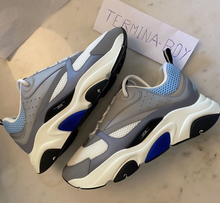 Dior B22 Baby Blue Sneaker Size 12