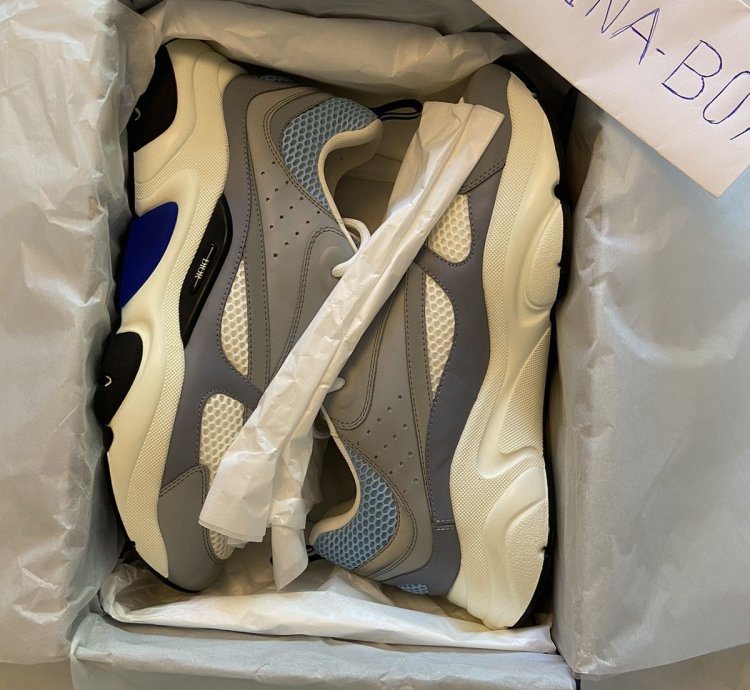 Dior B22 Baby Blue Sneaker Size 12