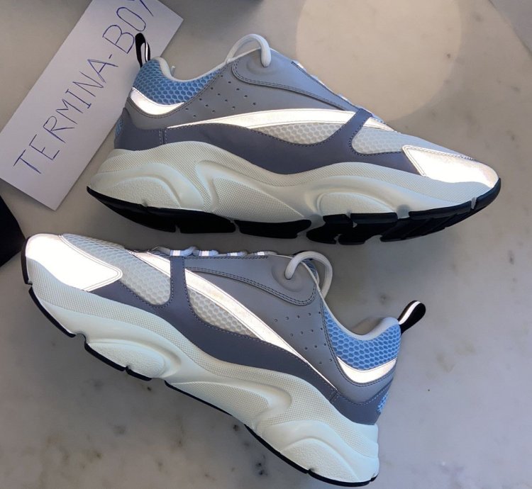Dior B22 Baby Blue Sneaker Size 12