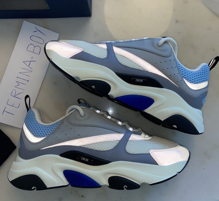 Dior B22 Baby Blue Sneaker Size 12
