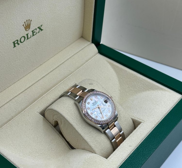 Rolex Datejust 31 278381rbr Ng Mother Of Pearl Oyster