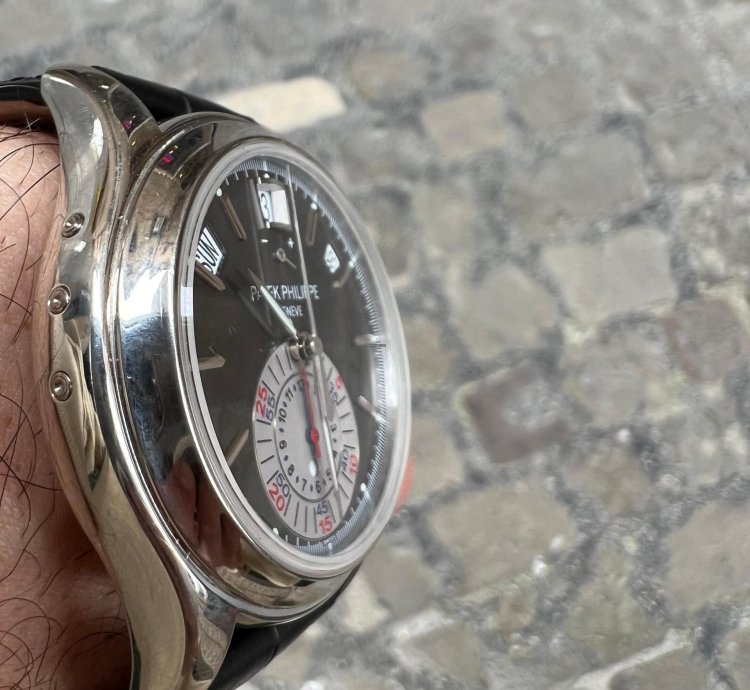 Patek Philippe Annual Calendar Chronograph Full Set Platino Platinum