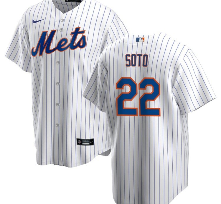 Juan Soto Jersey 22 New York Mets 2025 Baseball Player Limited White