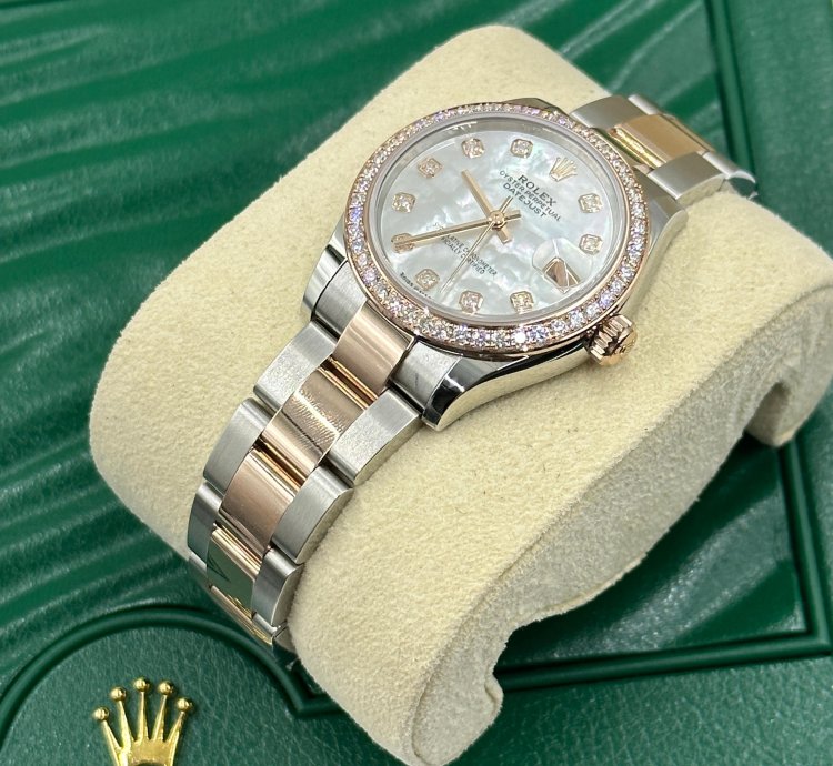 Rolex Datejust 31 278381rbr Ng White Mother Of Pearl Oyster