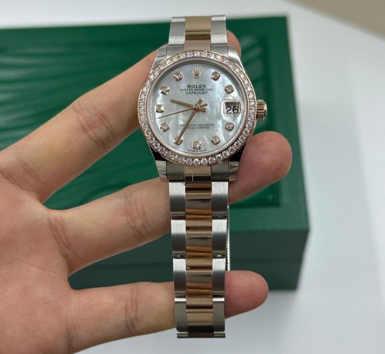 Rolex Datejust 31 278381rbr Ng White Mother Of Pearl Oyster