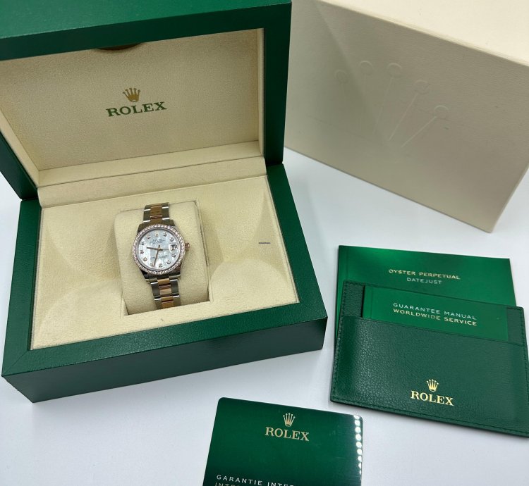 Rolex Datejust 31 278381rbr Ng White Mother Of Pearl Oyster