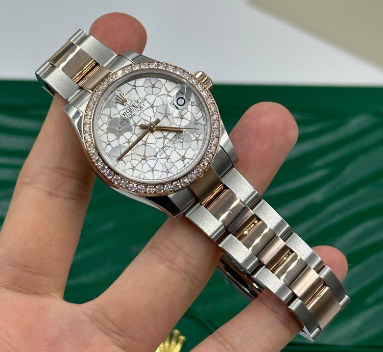 Rolex Datejust 31 278381rbr Silver Flower Oyster