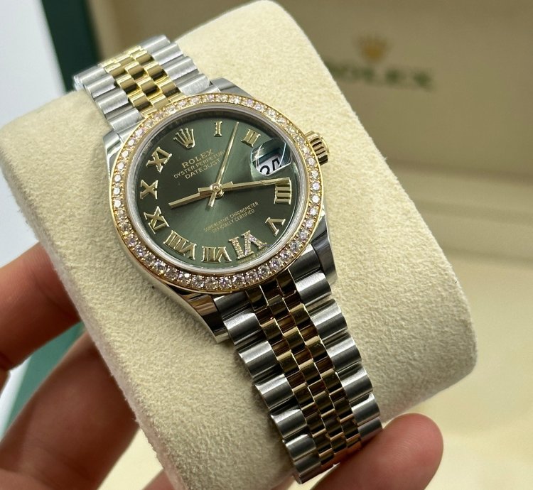 Rolex Datejust 31 278383 Green Viix Jub