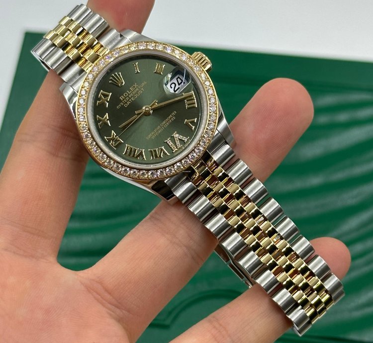 Rolex Datejust 31 278383 Green Viix Jub