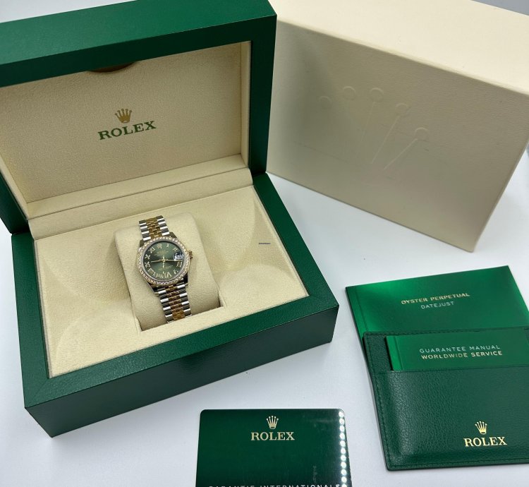 Rolex Datejust 31 278383 Green Viix Jub