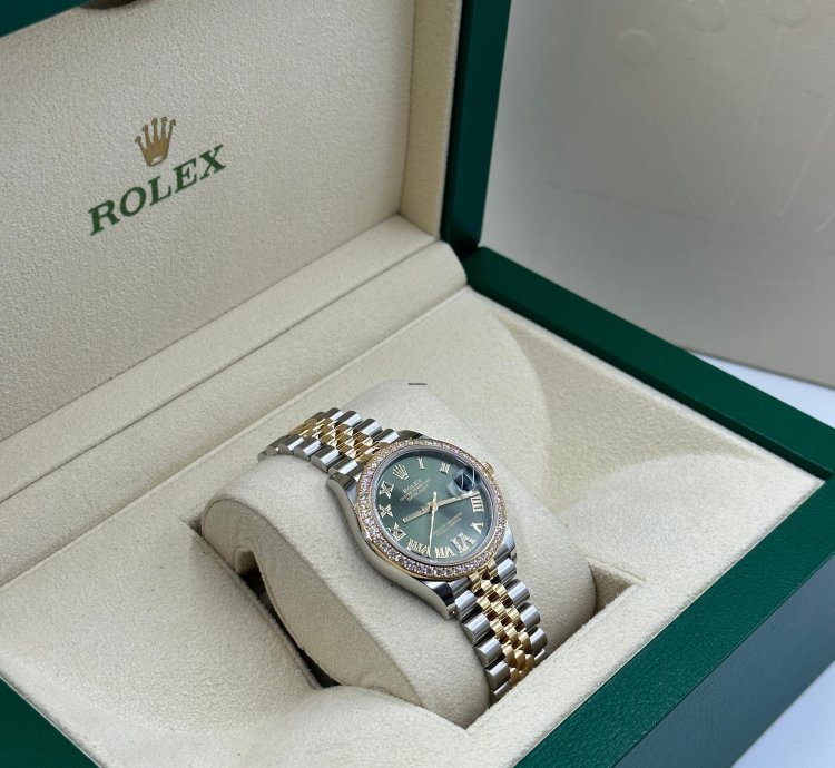 Rolex Datejust 31 278383 Green Viix Jub