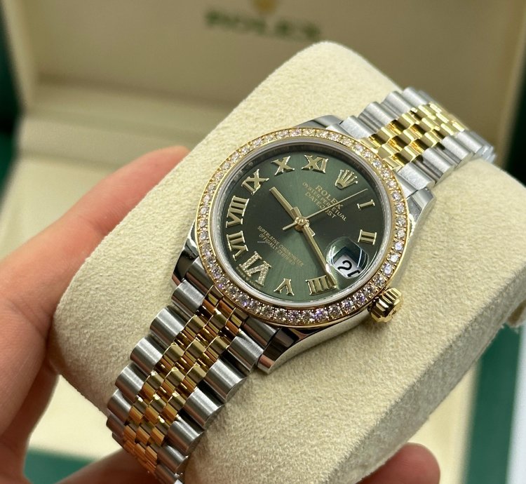 Rolex Datejust 31 278383 Green Viix Jub