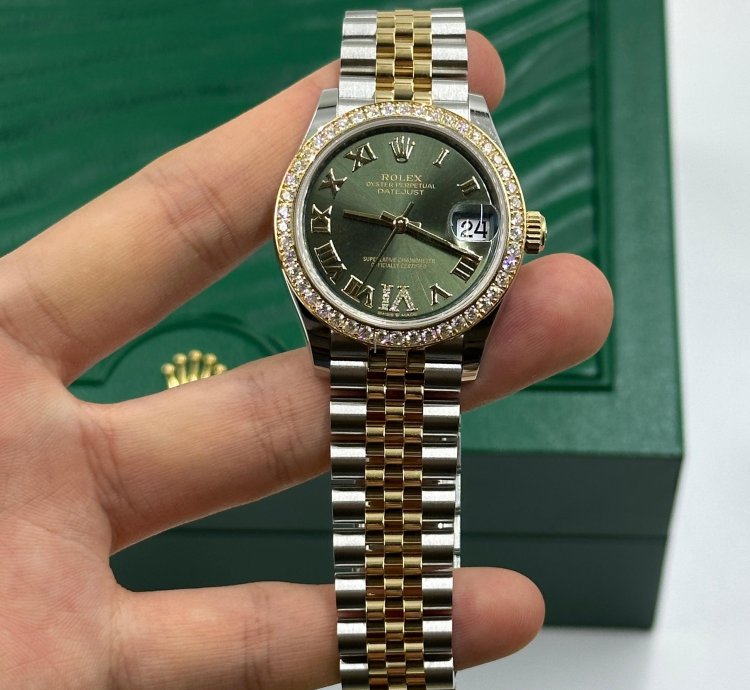 Rolex Datejust 31 278383 Green Viix Jub