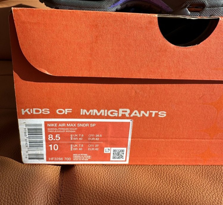 Nike Air Max Sndr Sp Kids Of Immigrants
