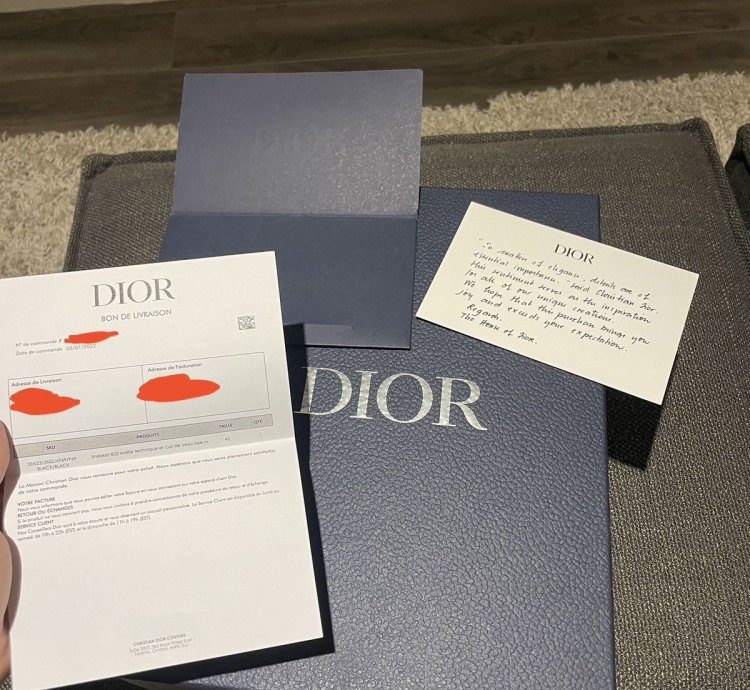Dior B22 Black Size 42 Eu