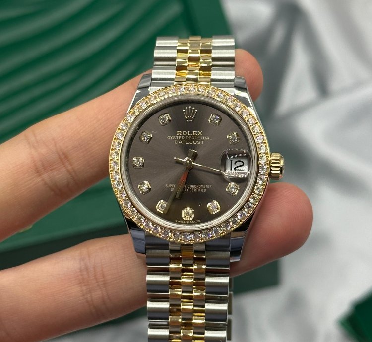 Rolex Datejust 31 278383g Grey Jub