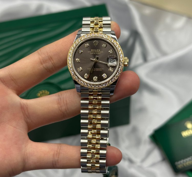 Rolex Datejust 31 278383g Grey Jub